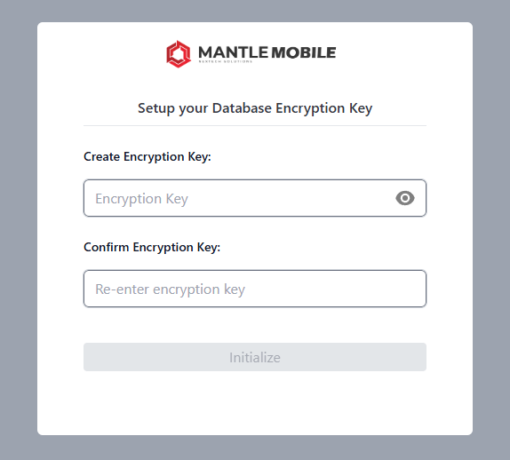 Create Encryption Key